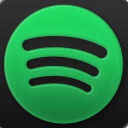 Spotify | Liquid Glass (Dark) icon for Mac