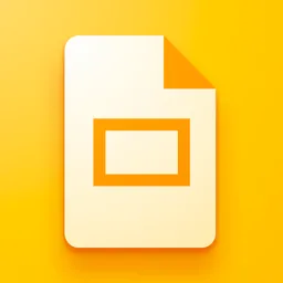 Google Slides icon for Mac