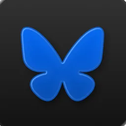 Bluesky macOS icon by gutmillz
