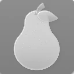 Pearcleaner (Clear Light) macOS icon by designer