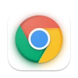 Google Chrome macOS icon by Anmol Govinda Rao