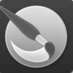 Krita (Clear Dark) icon for macOS