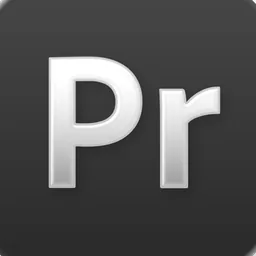 Premiere Pro (Clear Dark) icon for macOS