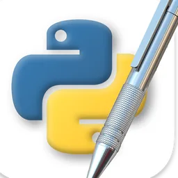 Python IDLE macOS icon by yosfis