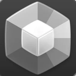 Prism Launcher (Clear Dark) icon for macOS