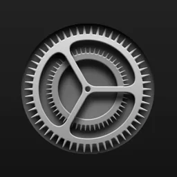 System Settings icon for macOS