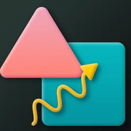 Freeform Dark macOS icon by m4ttia