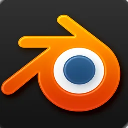 Blender (Dark) macOS icon by designer