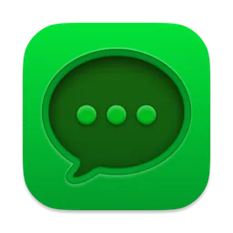 Messages macOS icon by xyaia