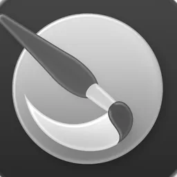 Krita (Clear Dark) macOS icon by designer