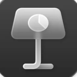 Keynote (Clear Dark) (macOS 26.2+) macOS icon by designer_26.2