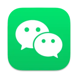 WeChat macOS icon by shaonianruntu