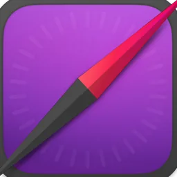 Safari Preview Dark icon for Mac