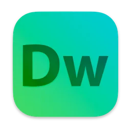 Adobe DreamWeaver macOS icon by Skyron
