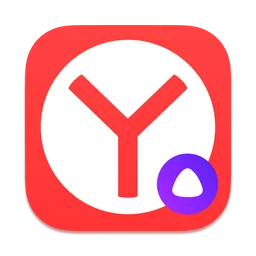 Yandex Browser with Alisa macOS icon by devolan