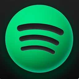 Spotify_Dark macOS icon by Anmol Govinda Rao