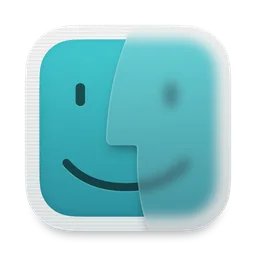 Finder macOS icon by L-Simon